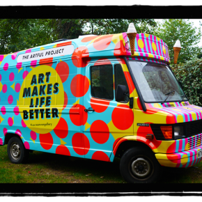 An affordable art gallery on wheels!? Introduccing: The Artful Project.